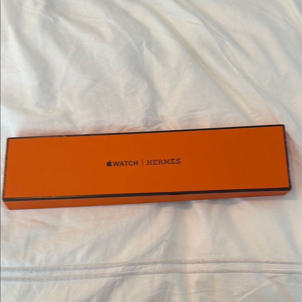 Apple Hermès Watch Box in Vibrant Orange